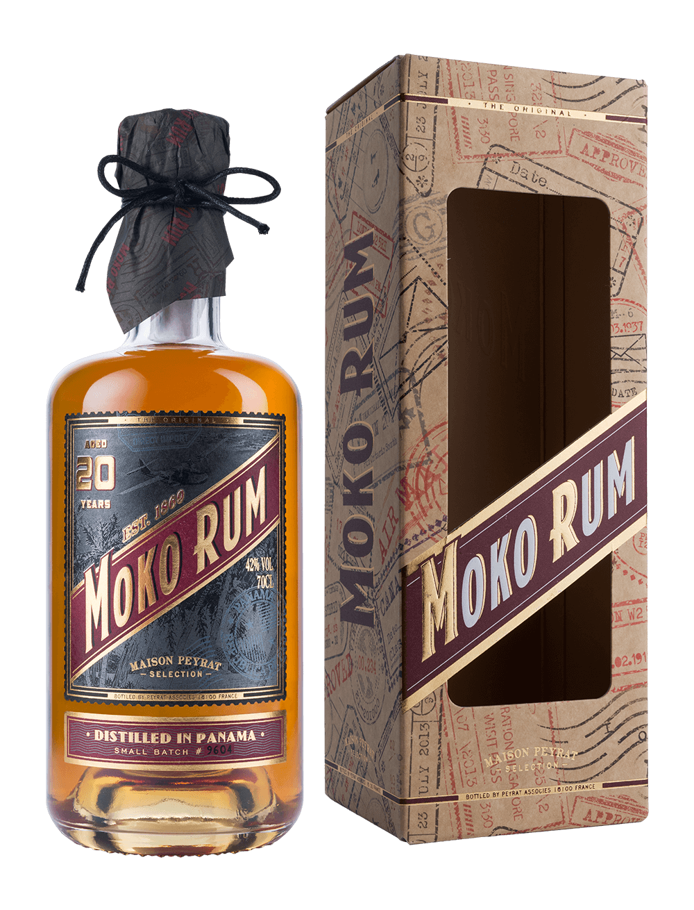 Moko Rum distilled in Panama – 20 years of age