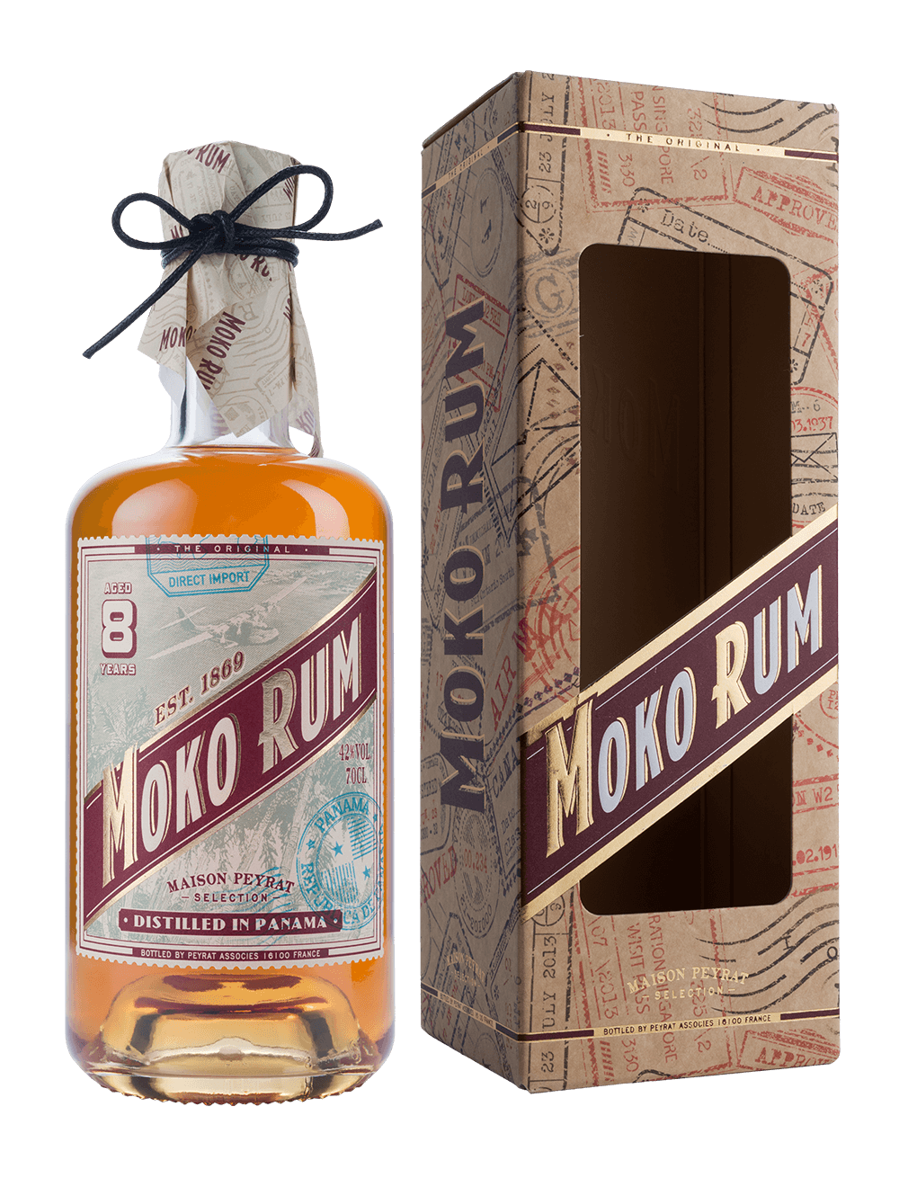 Moko Rum Distilled in Panama – 8 years of age