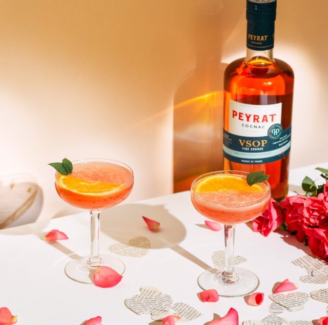 La Vie en Rose avec Peyrat Cognac VSOP